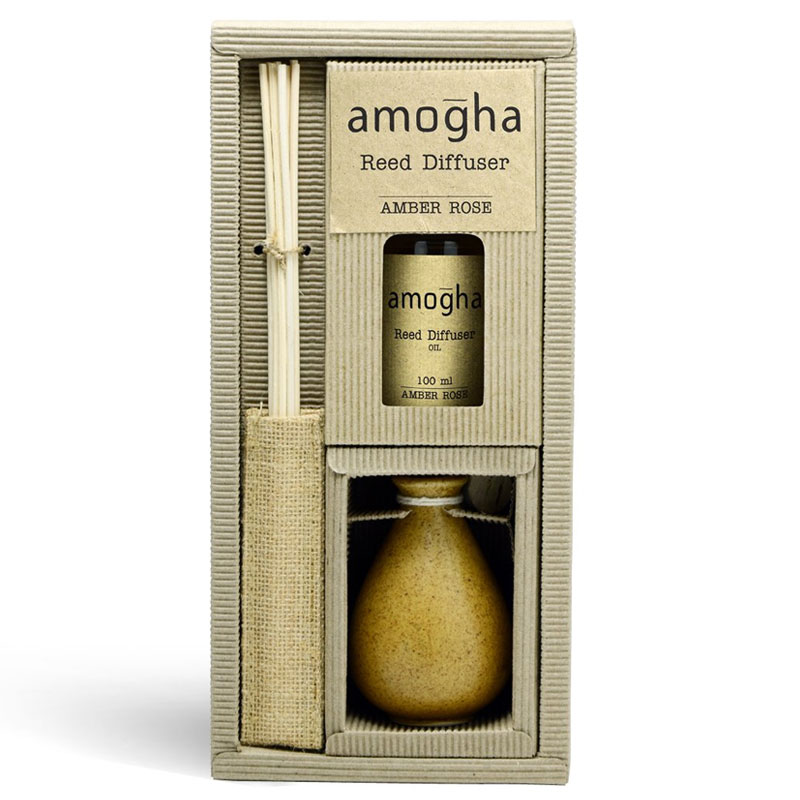 Iris Amogha Amber Rose Reed Diffuser Corporate Gifting BrandSTIK